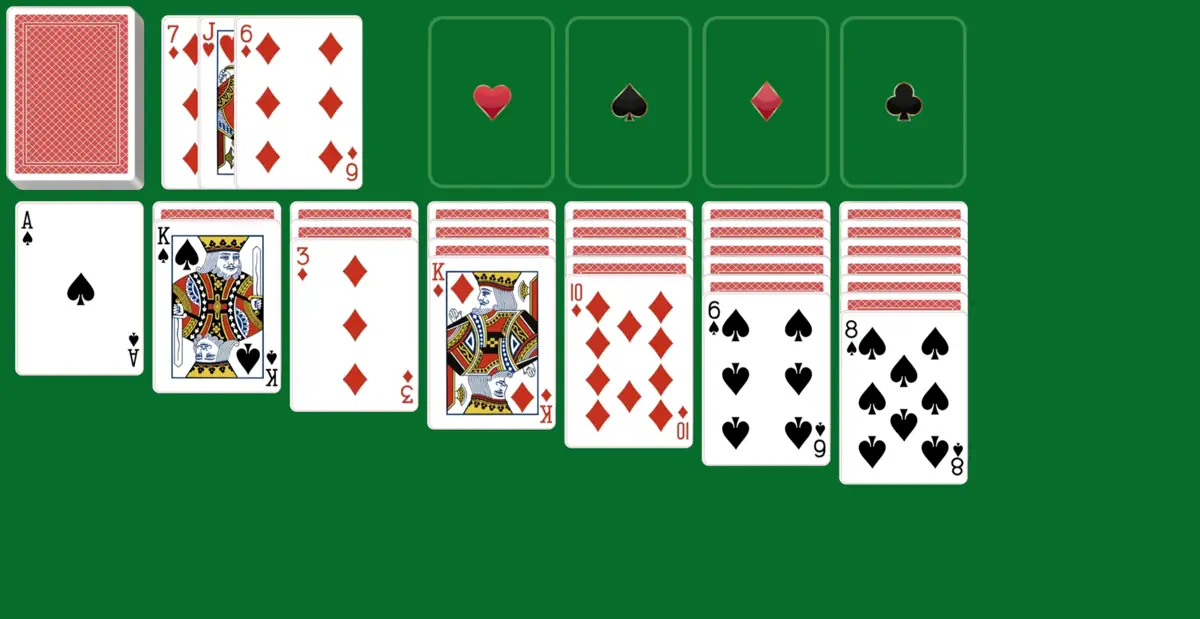 Play Klondike Solitaire Turn 3 Online
